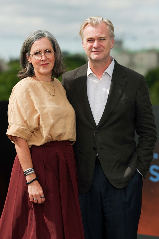 Christopher Nolan, jego żona Emma Thomas
