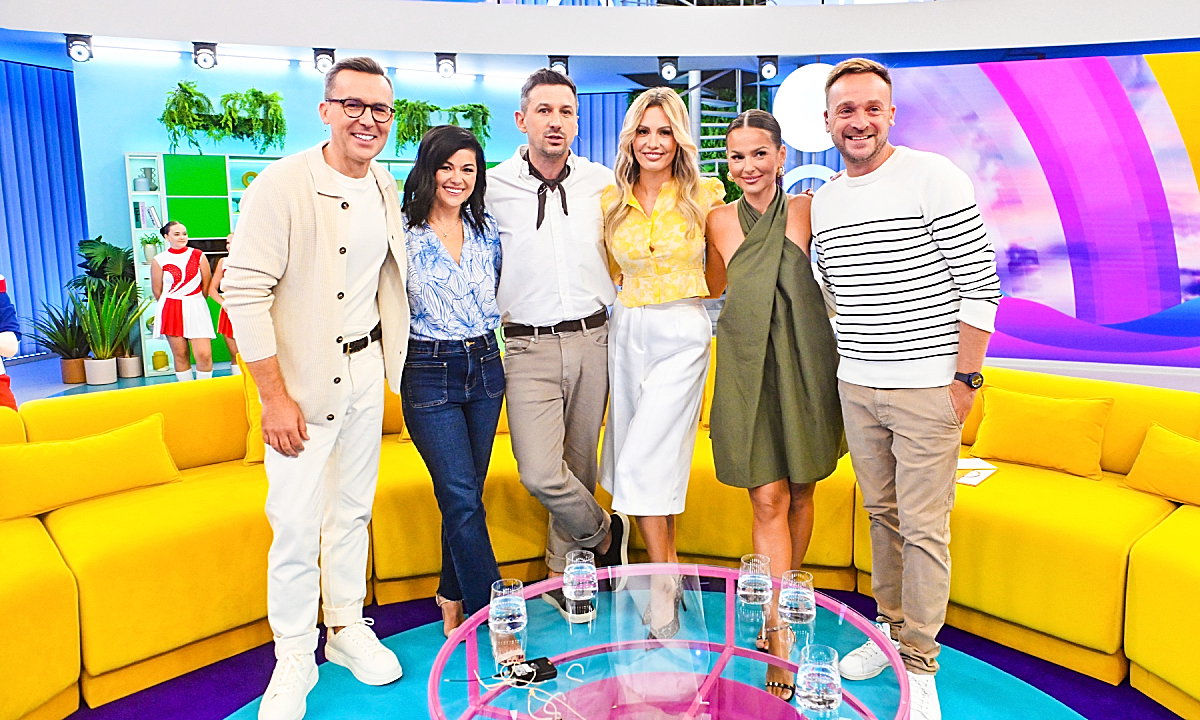 Maciej Kurzajewski, Katarzyna Cichopek, Maciej Rock, Agnieszka Hyży, Paulina Sykut-Jeżyna, Mateusz Gessler
