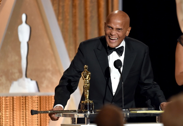 Harry Belafonte odbierający Oscara Specjalnego za działalność humanitarną - 8.11.2014, Los Angeles, USA
