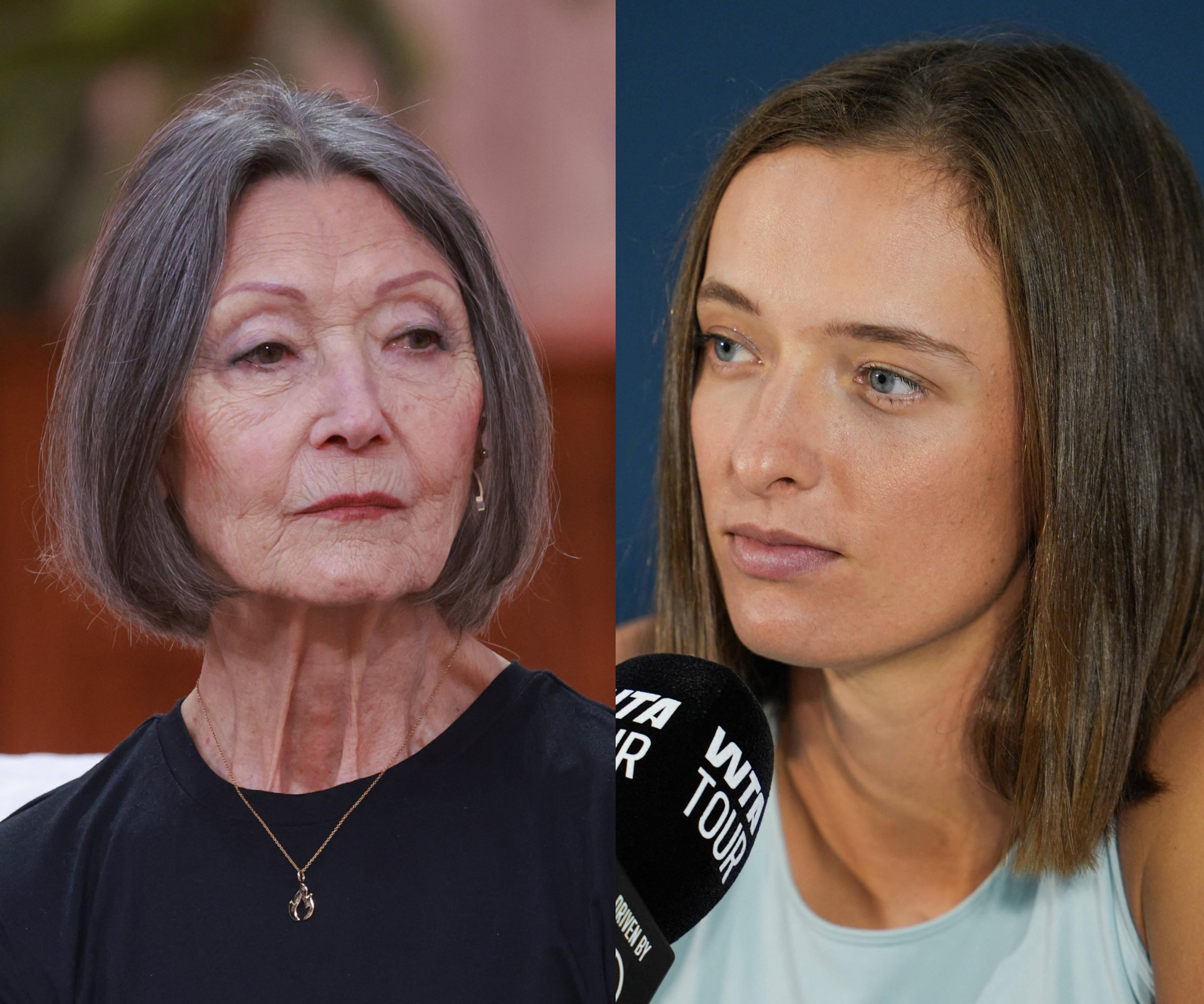 Ewa Woydyłło, Iga Świątek.