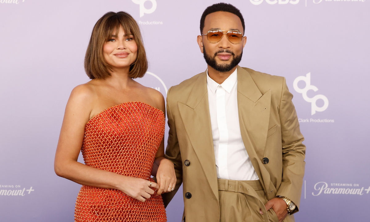 Chrissy Teigen i John Legend na gali 52. American Music Awards - 25.05.2025, Las Vegas, USA