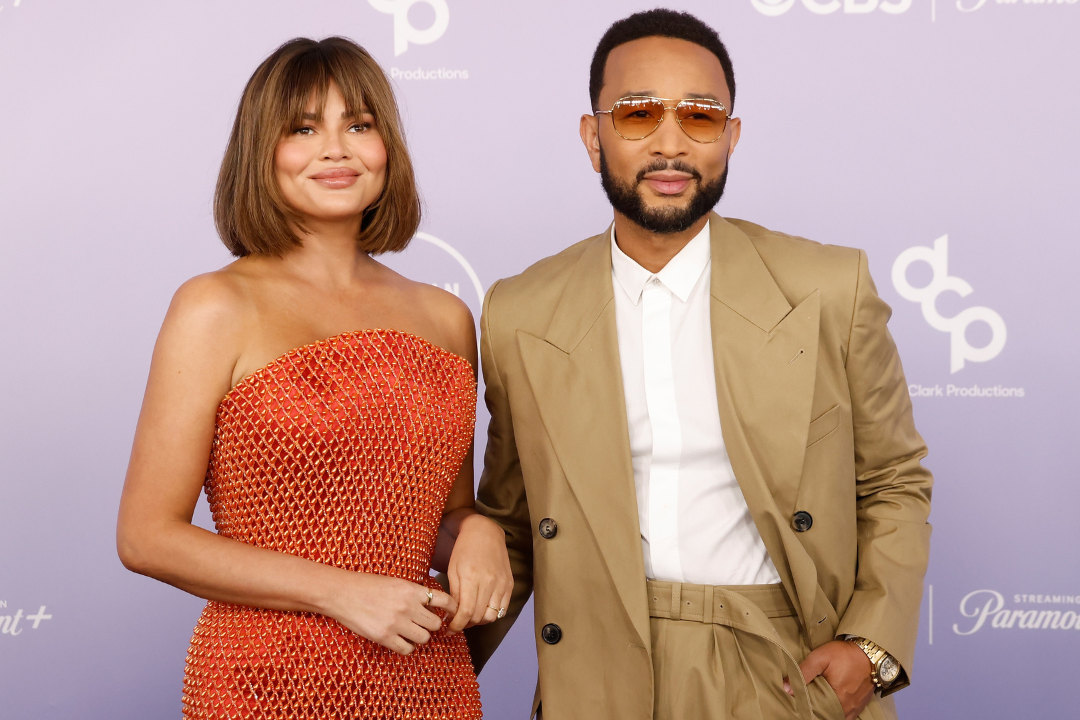 Chrissy Teigen i John Legend na gali 52. American Music Awards - 25.05.2025, Las Vegas, USA