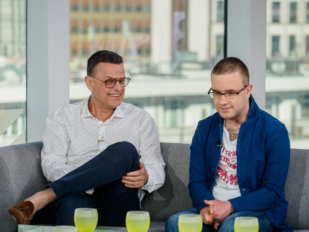 Andrzej Morozowski i jego syn Jan, 2018 rok