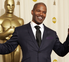 Jamie Foxx na 77. gali rozdania nagród Akademii Filmowej - 27.02.2005, Los Angeles, USA
