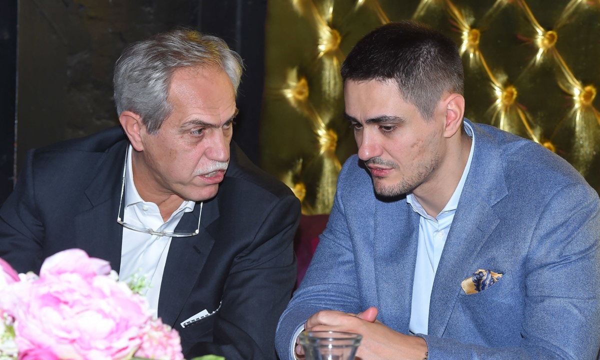Zygmunt Solorz-Żak, Tobias Solorz. Warszawa, 01.03.2016.