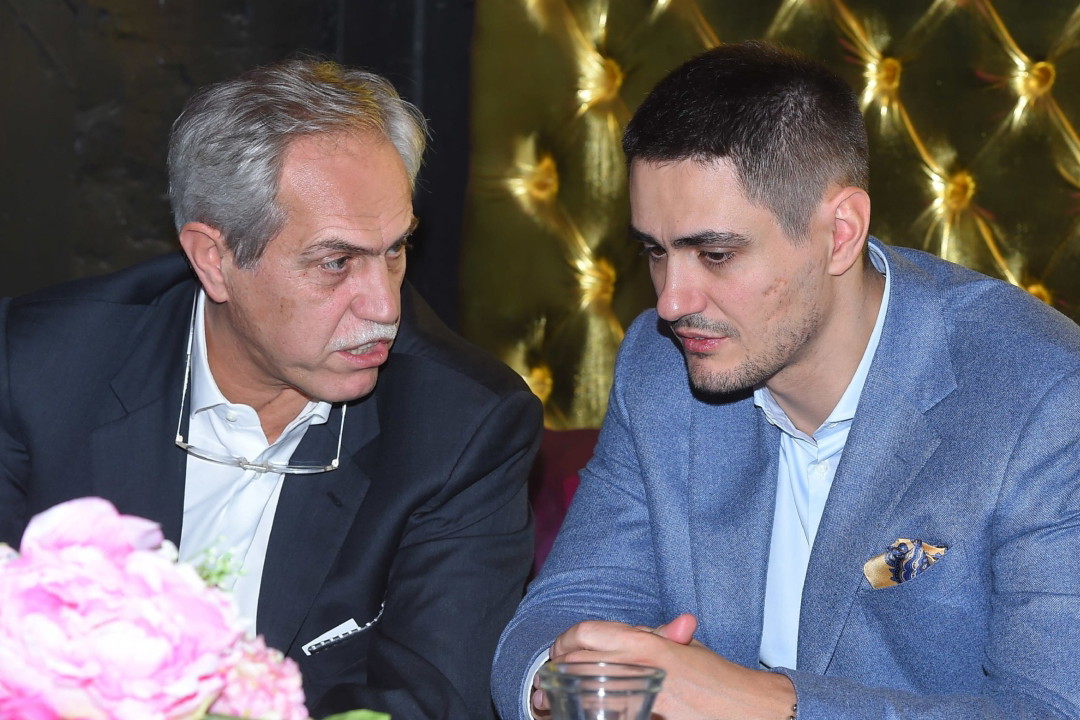 Zygmunt Solorz-Żak, Tobias Solorz. Warszawa, 01.03.2016.