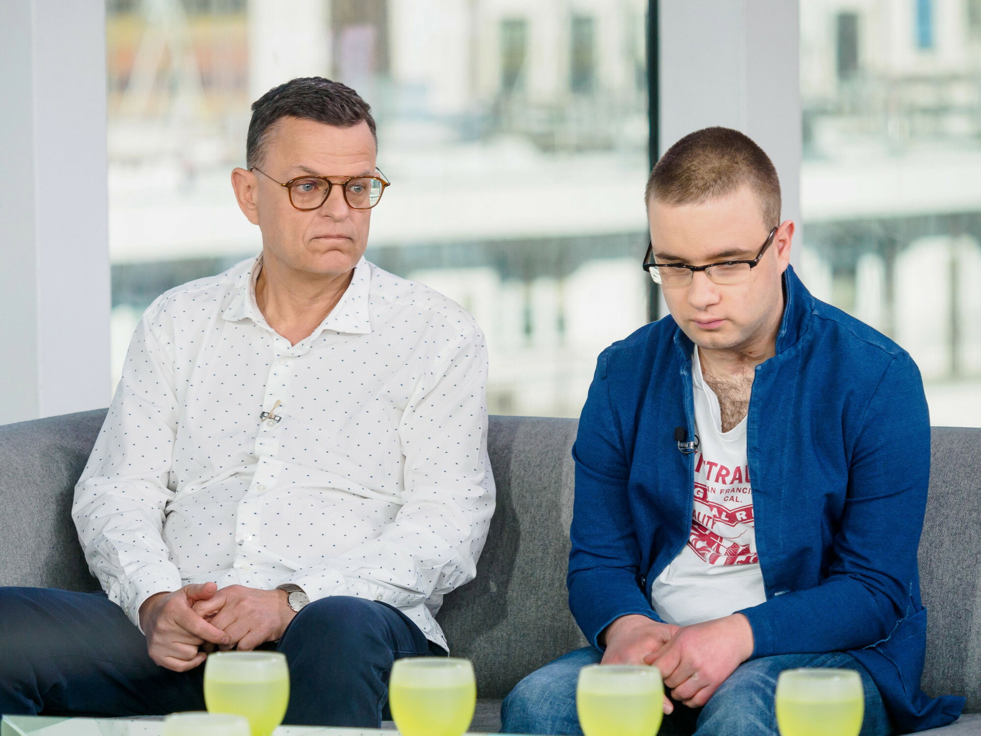 Andrzej Morozowski i jego syn Jan, 2018 rok