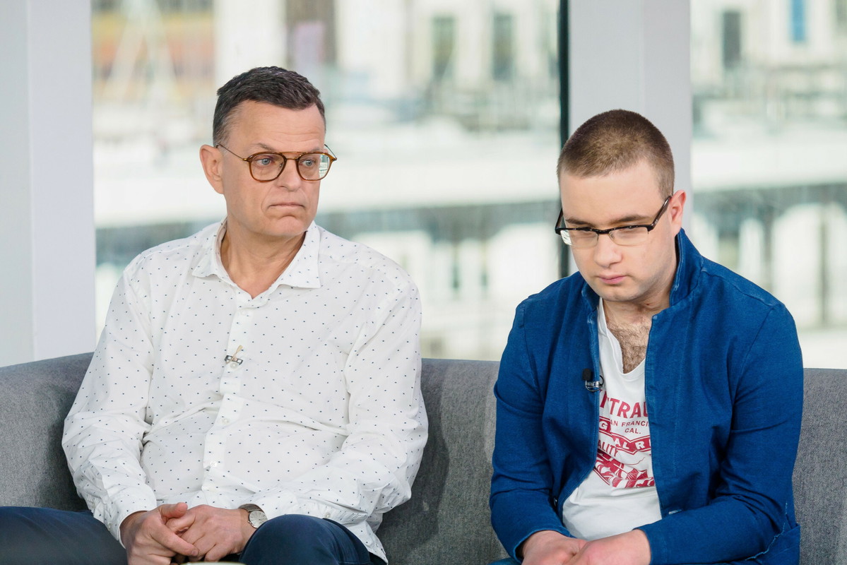 Andrzej Morozowski i jego syn Jan, 2018 rok