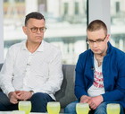 Andrzej Morozowski i jego syn Jan, 2018 rok