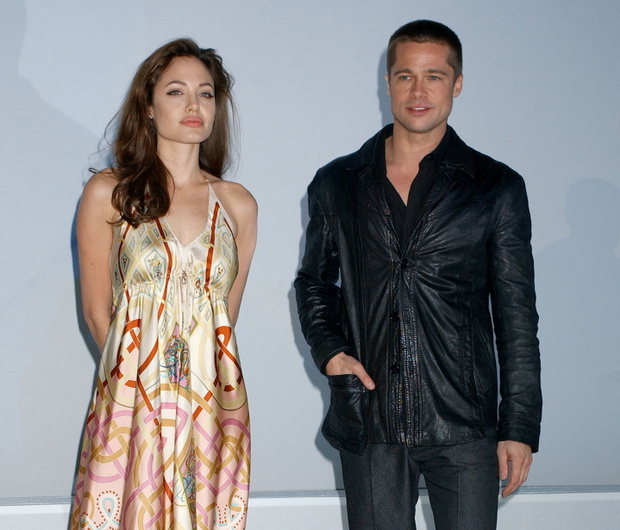Angelina Jolie i Brad Pitt, 2005 r.