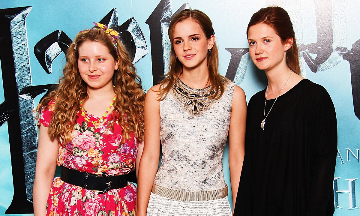 Jessie Cave, Emma Watson i Bonnie Wright, 2009 rok