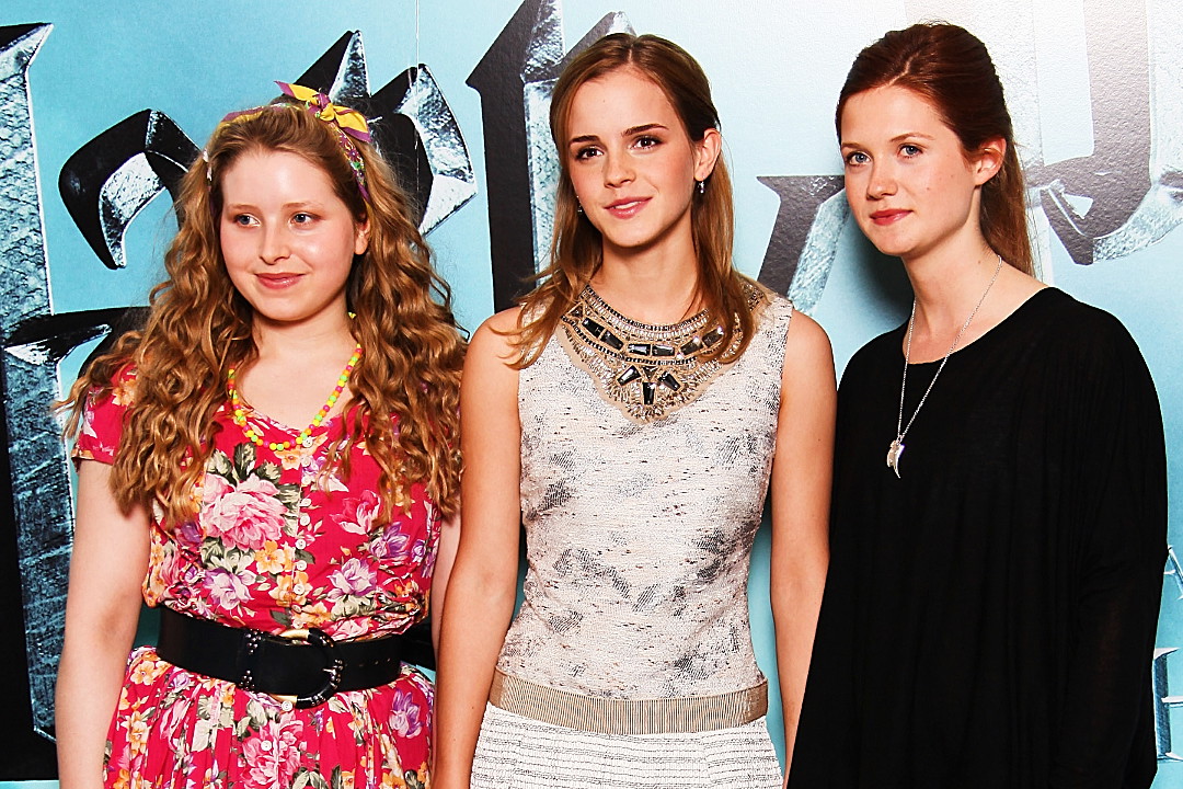 Jessie Cave, Emma Watson i Bonnie Wright, 2009 rok