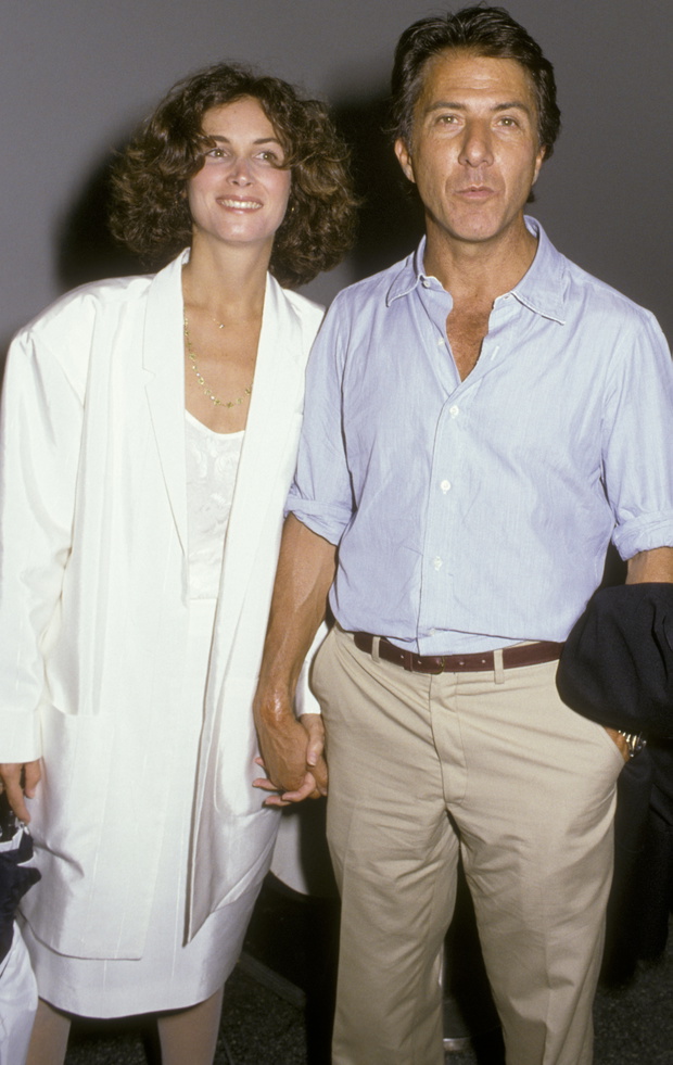 Dustin Hoffman, Lisa Gottsege, 1985