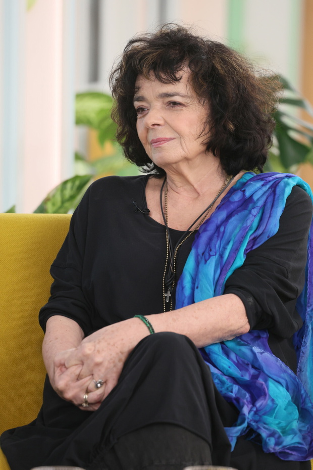 Katarzyna Grochola, Warszawa, 06.06.2026. Na planie programu Dzien Dobry TVN.