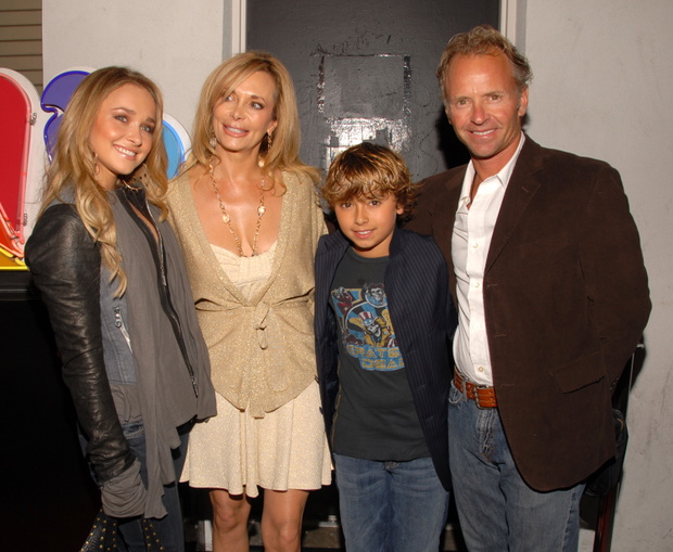 Hayden Panettiere, Leslie Panettiere, Jensen Panettiere i Skip Panettiere