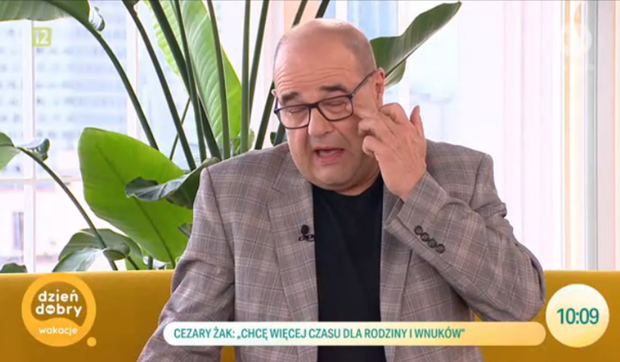 Cezary Żak w "Dzień dobry TVN"