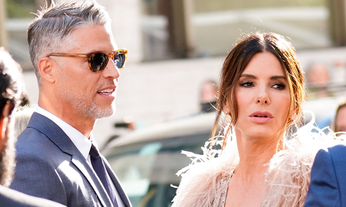 Sandra Bullock i Bryan Randall 2018 r.