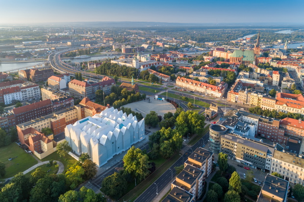 Szczecin z lotu ptaka