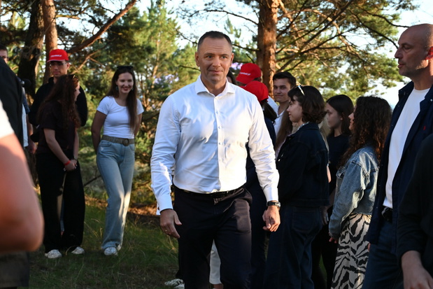Spotkanie pary prezydenckiej z młodzieżą na Mierzei Helskiej