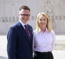 Szymon Hołownia, Urszula Brzezińska-Hołownia