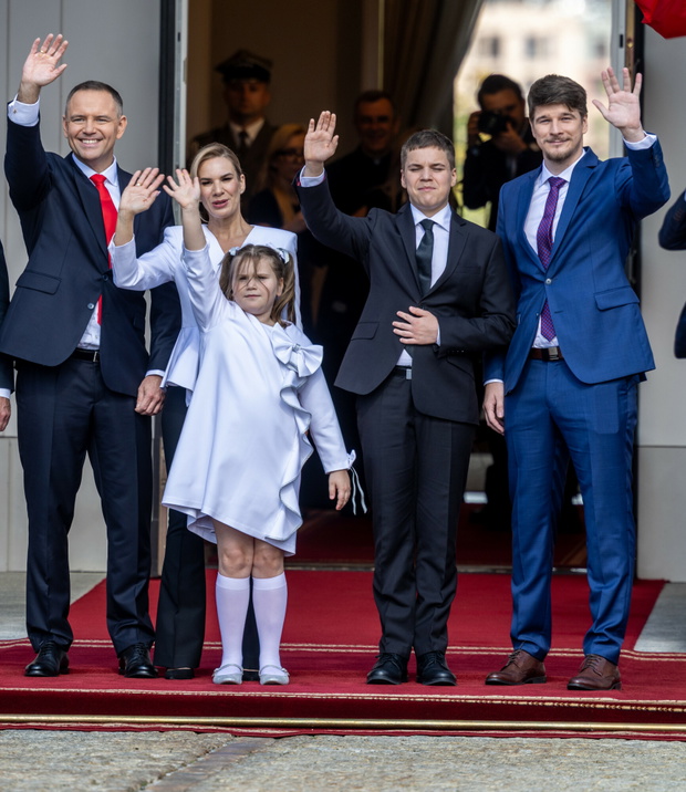 Kasia Nawrocka, Daniel Nawrocki, Marta Nawrocka, Agata Kornhauser-Duda, Andrzej Duda, Antoni Nawrocki