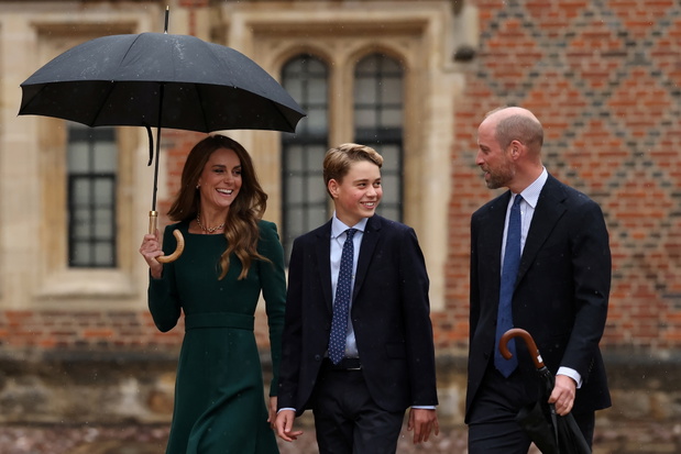 Kate i William książę George