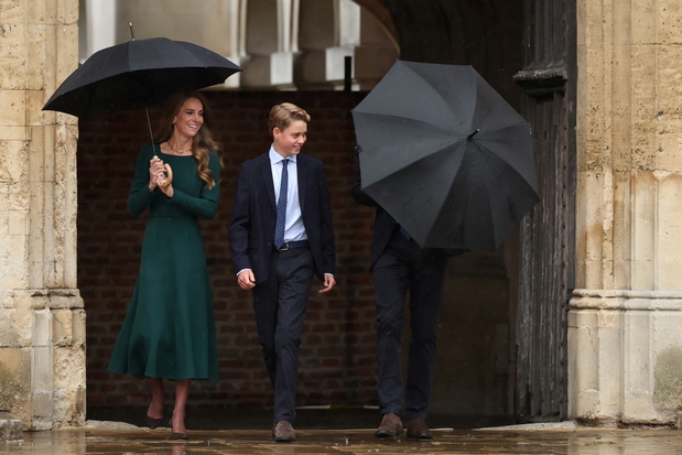 Kate i William książę George