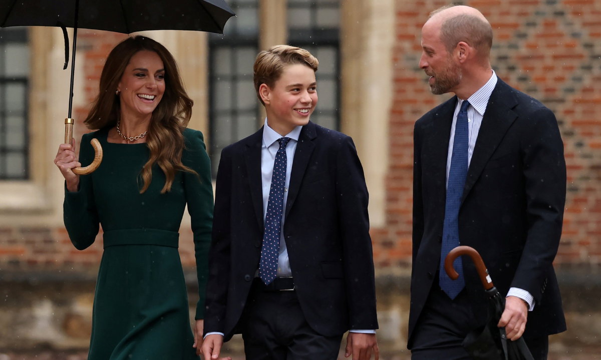 Kate i William  książę George