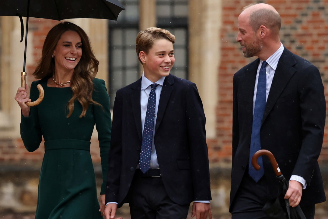 Kate i William książę George