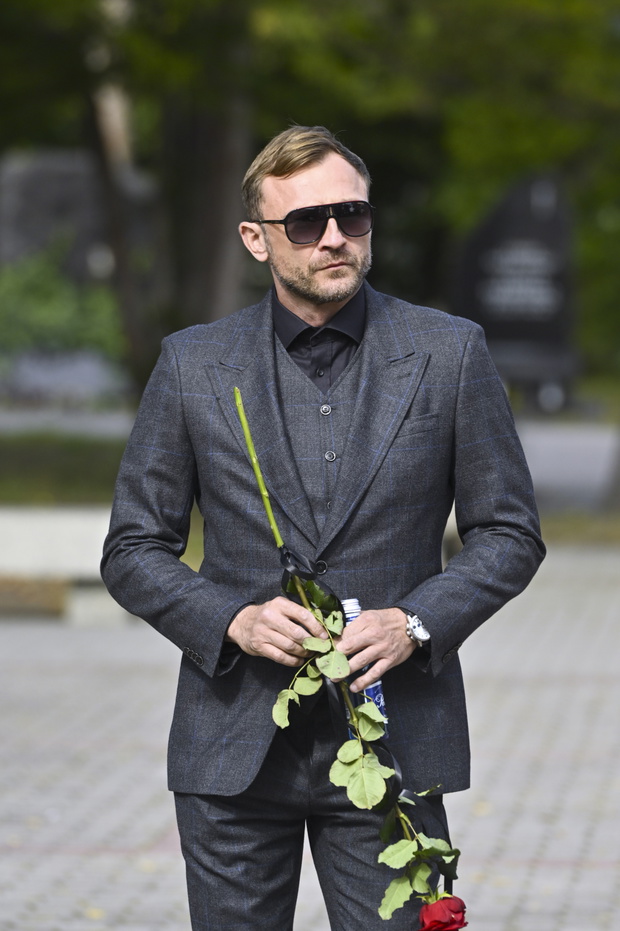 Pogrzeb Jana Frycza. Kamil Nożyński