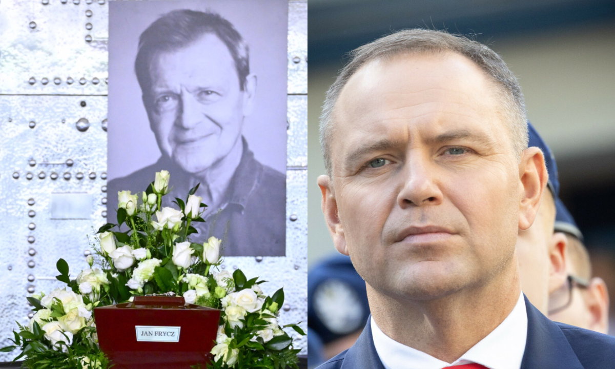 Pogrzeb Jana Frycza, Karol Nawrocki