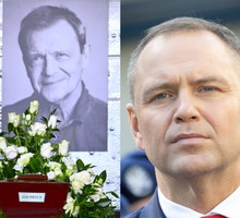 Pogrzeb Jana Frycza, Karol Nawrocki