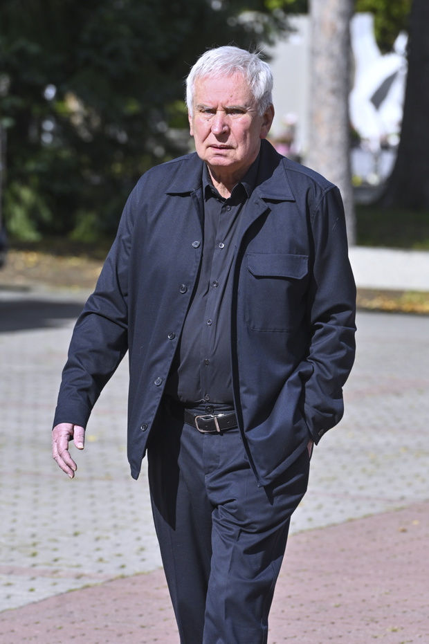 Pogrzeb Jana Frycza. Krzysztof Materna
