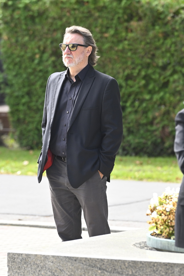 Pogrzeb Jana Frycza. Robert Więckiewicz