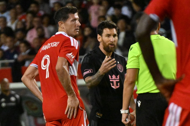 Robert Lewandowski, Leo Messi