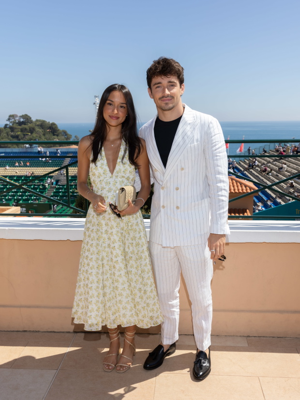 Charles Leclerc i Alexandra Saint Mleux