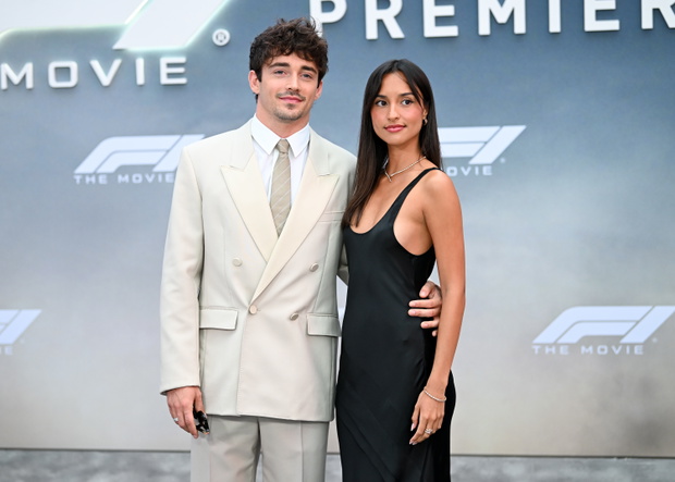 Charles Leclerc i Alexandra Saint Mleux