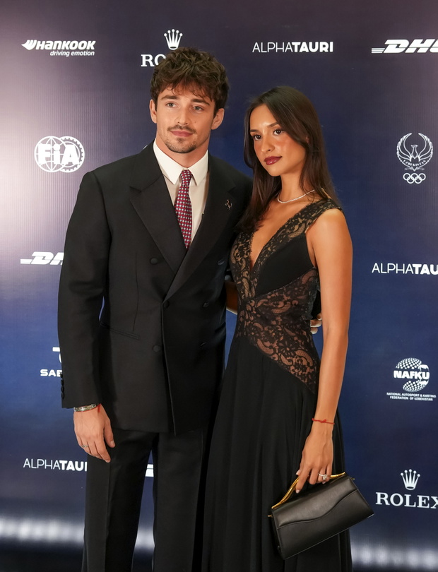 Charles Leclerc i Alexandra Saint Mleux