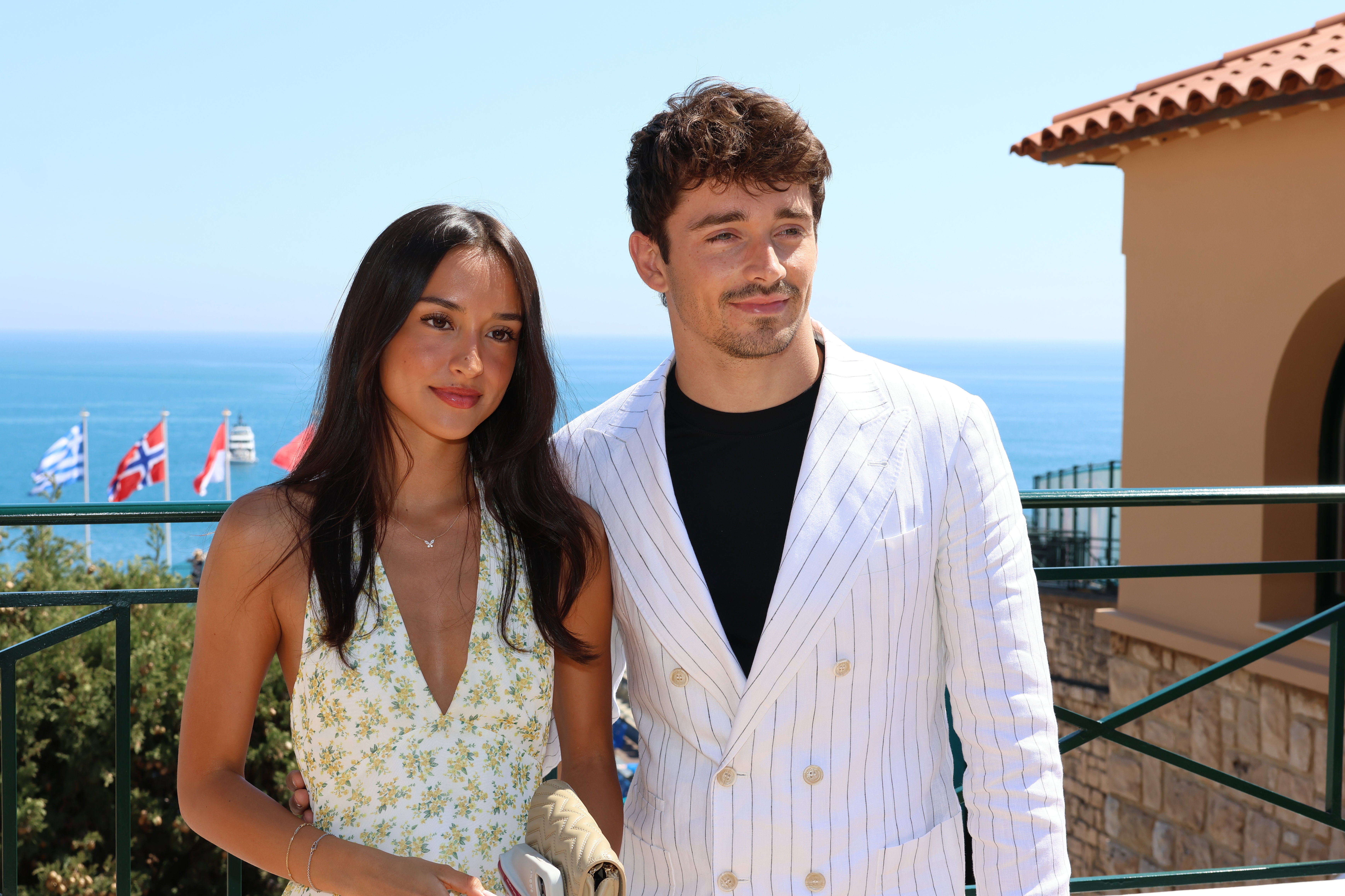 Charles Leclerc i Alexandra Saint Mleux