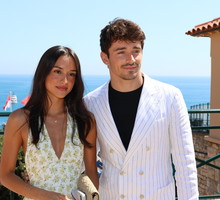 Charles Leclerc i Alexandra Saint Mleux