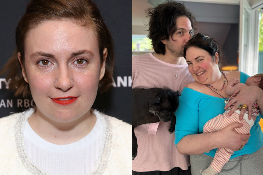 Luis Felber i Lena Dunham OG
