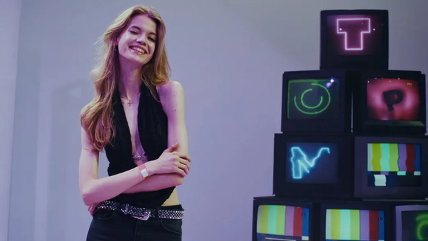 Mira Majchrzak w programie "Top Model"
