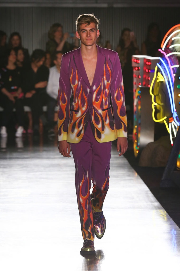 Presley Gerber Moschino 2017