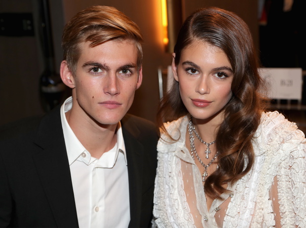 Presley Gerber i Kaia Gerber, 8.09.2017.