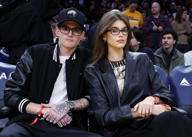 Kaia Gerber i Presley Gerber, 23.02.2024.