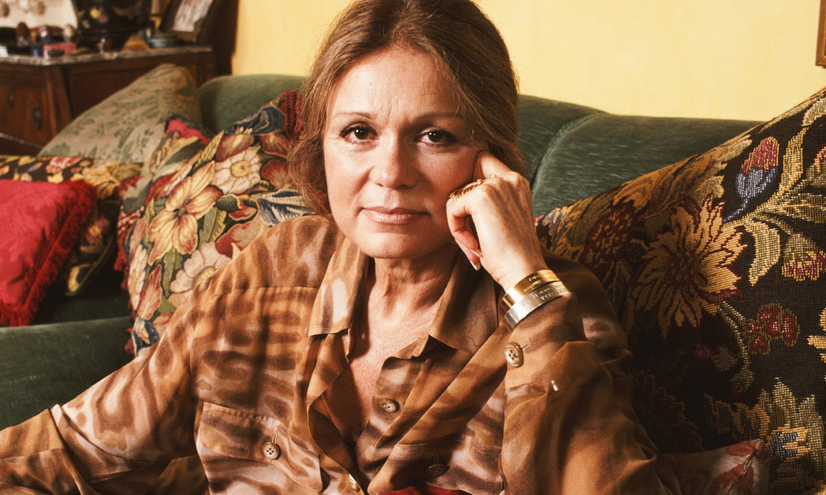 Gloria Steinem 1990 rok
