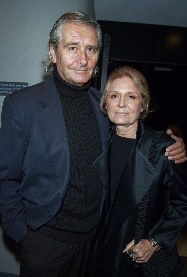 Z mężem Davidem Bale’em, którego poślubiła, mając 66 lat. Byli razem trzy lata. Na zdjęciu w Los Angeles, 2003 rok.