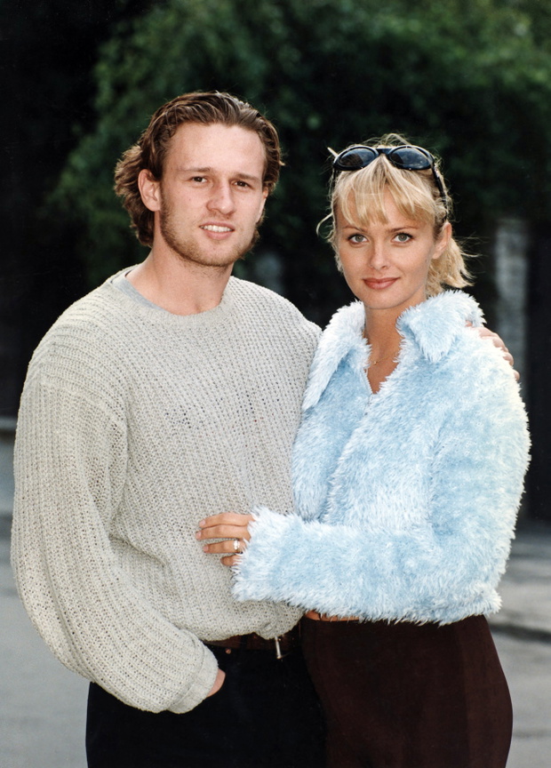 Izabella Scorupco, Mariusz Czerkawski 1998