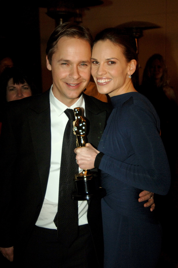 Chad Lowe i Hilary Swank.