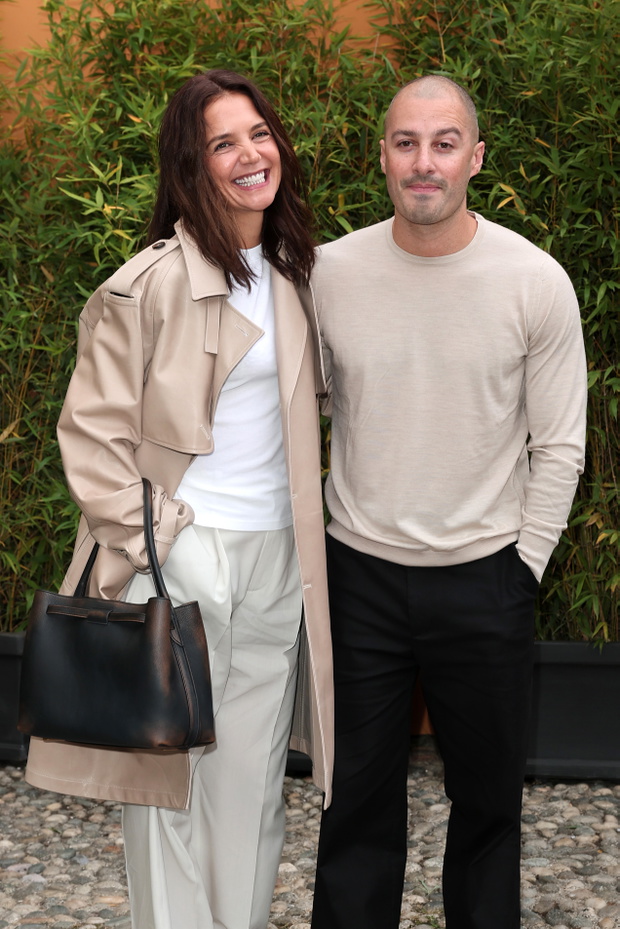 Katie Holmes z partnerem